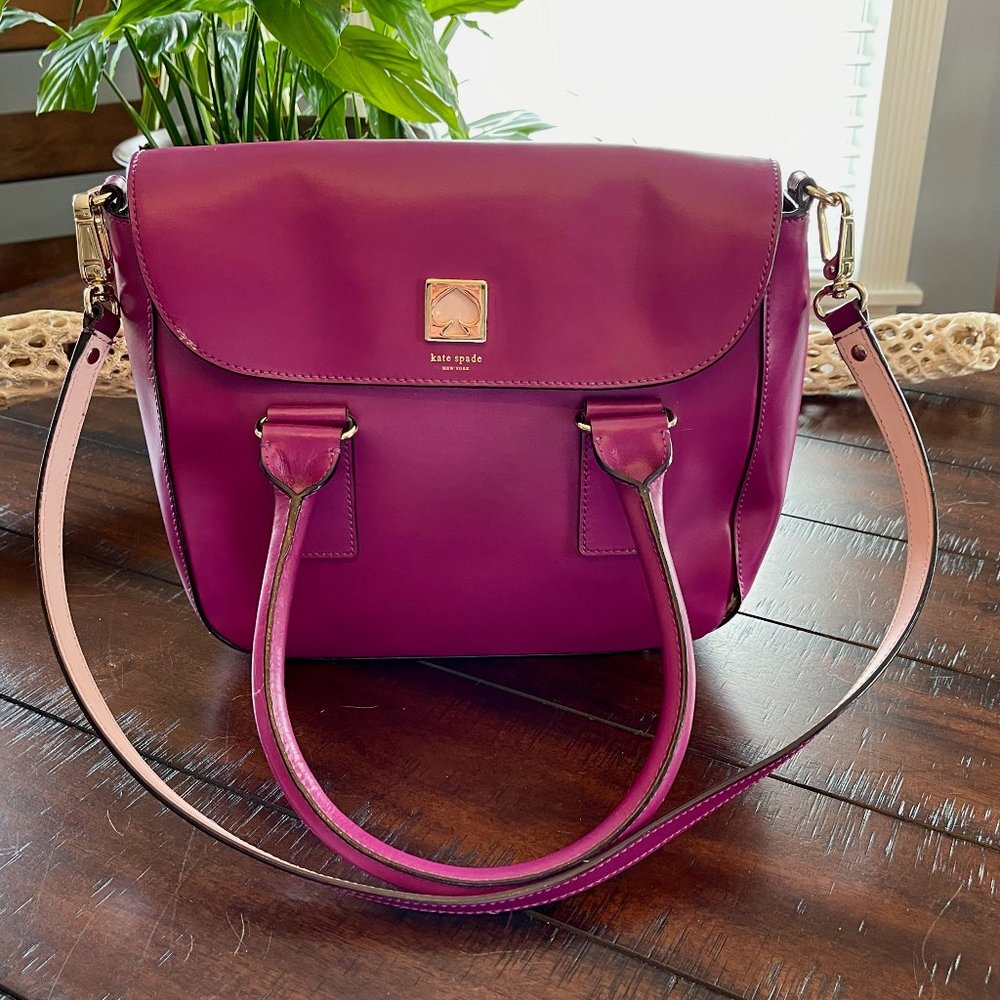 Kate Spade New but Damaged Bag in Plum